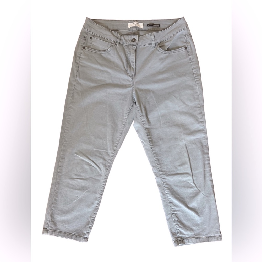 Sandwich High Rise Slim Leg Crop Pant - Size Euro 40 (US 8/10)